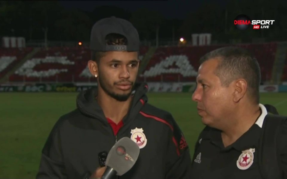 Нападателят на ЦСКА Евандро спечели наградата на GONG.BG за &bdquo;Играч