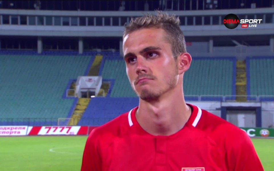 Защитникът на Царско село Ивайло Марков призна, че тимът му
