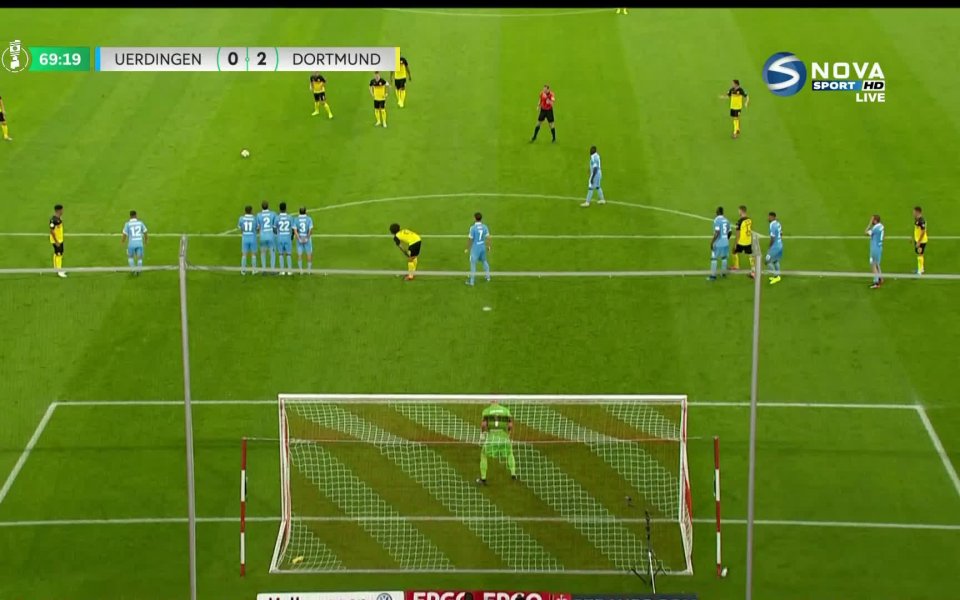 Борусия Дортмунд преодоля първия кръг в турнира за Купата на