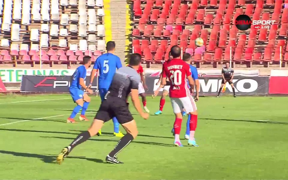 Голът на Тони Уот (ЦСКА) за 1:0 срещу Арда