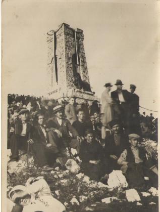  Откриване на паметника на 26 август 1934г. 