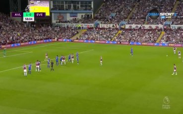 Астън Вила Евертън 2 0 репортаж