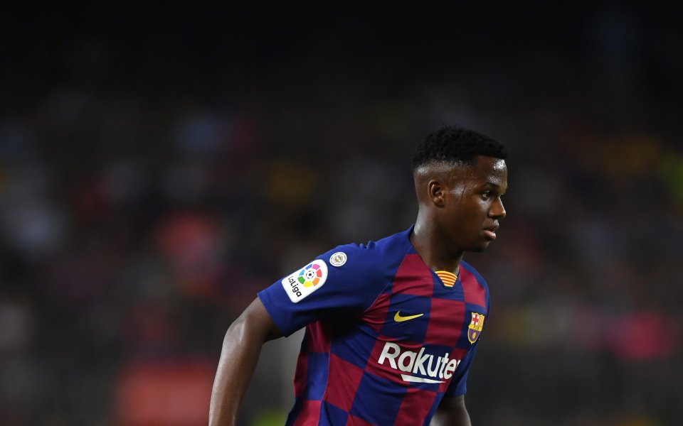 Новата звезда на Барселона Ансу Фати може да е само