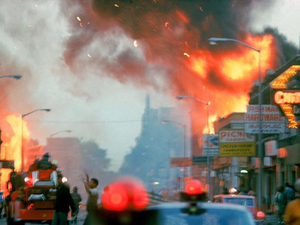 1967: Разруха в Детройт