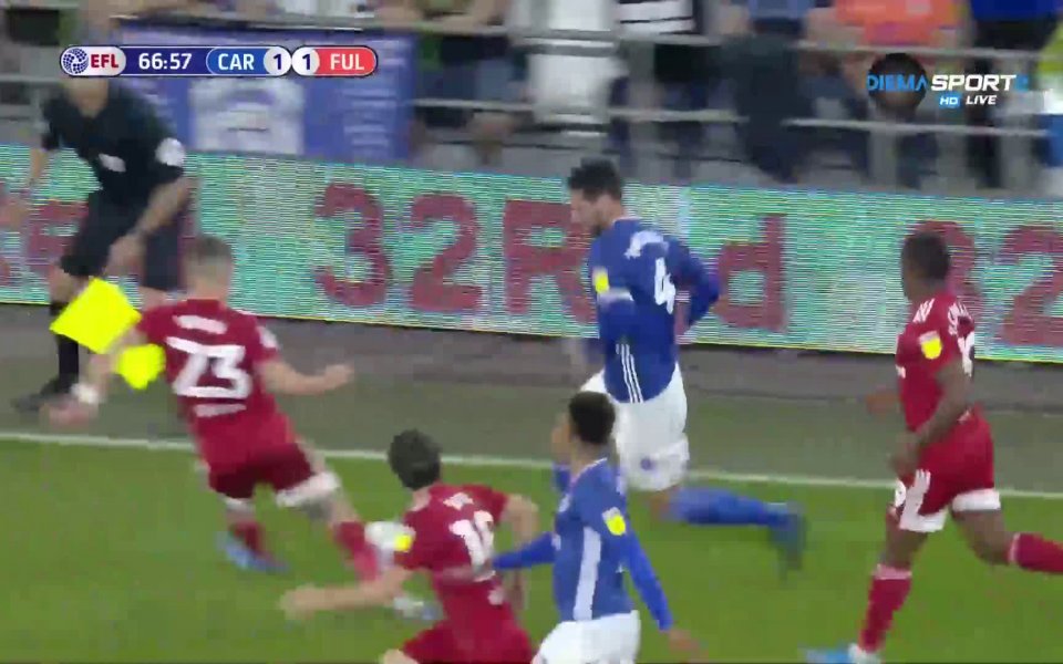 Кардиф и Фулъм завършиха 1:1 в мач от Чемпиъншип. Какво