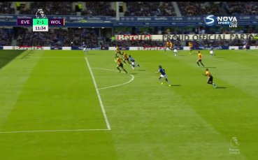 Евертън Уулвърхемптън 2 1 първо полувреме