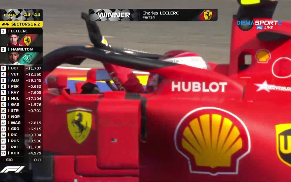 Гран При на Белгия донесе така чаканата първа победа за