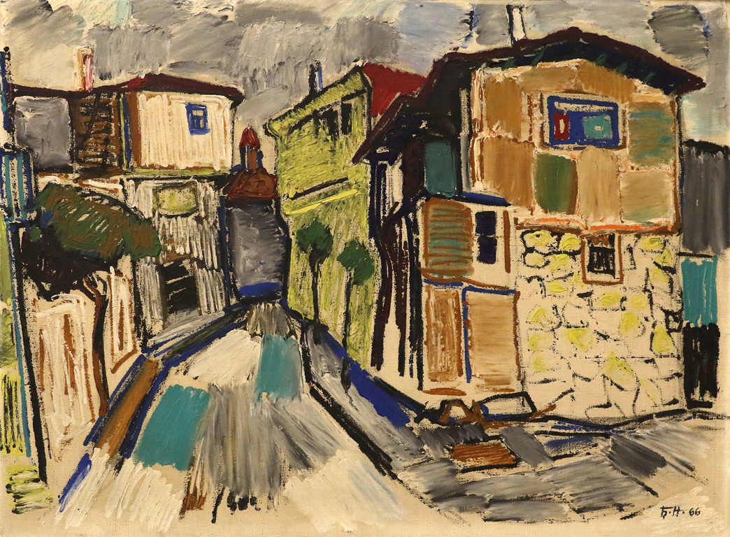 <p>Борис Ненов &quot;Къщи&quot; 1966г.</p>