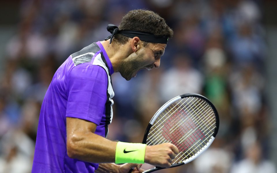 Григор Димитров се опита да се съсредоточи върху позитивите на