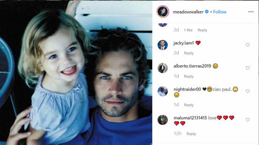  <p>Порасналото момиче на баща - <strong>дъщерята на Пол Уокър</strong></p> 