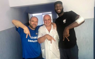 Баскетболистът на Левски Лукойл Ричард Амарди претърпя успешна операция на