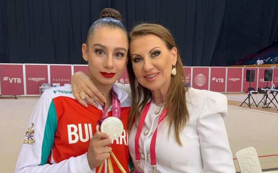 Президентът на Българската федерация по художествена гимнастика Илиана Раева сподели