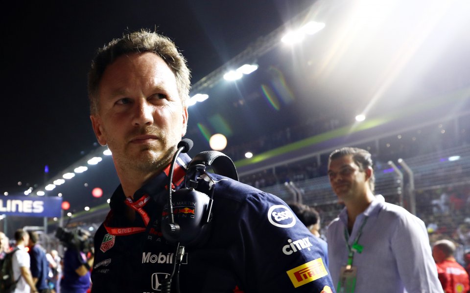 Шефът на Ред Бул Рейсингвъв Формула 1 - Кристиан Хорнер,