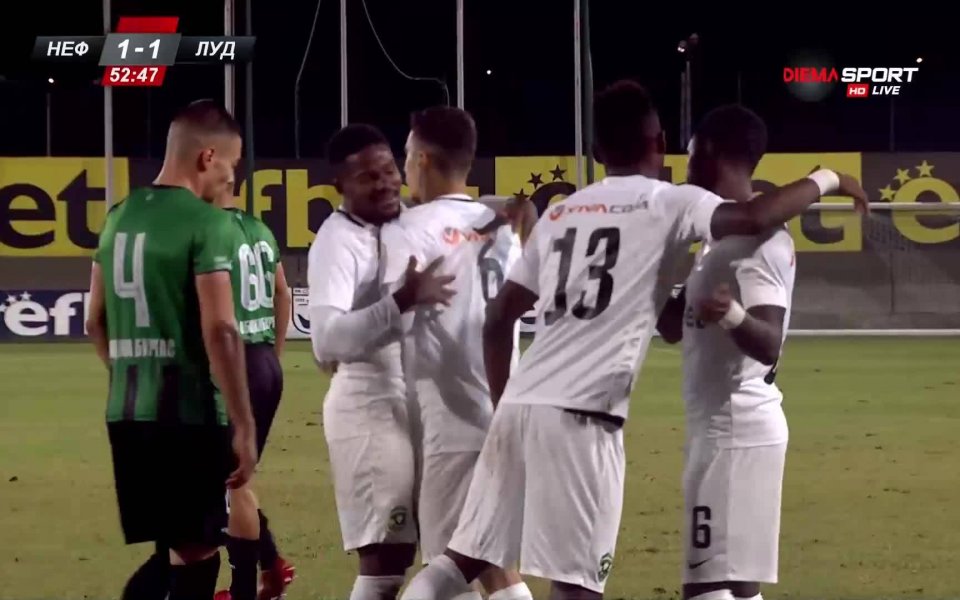 Лудогорец успя рано-рано през втората част да изравни резултата за