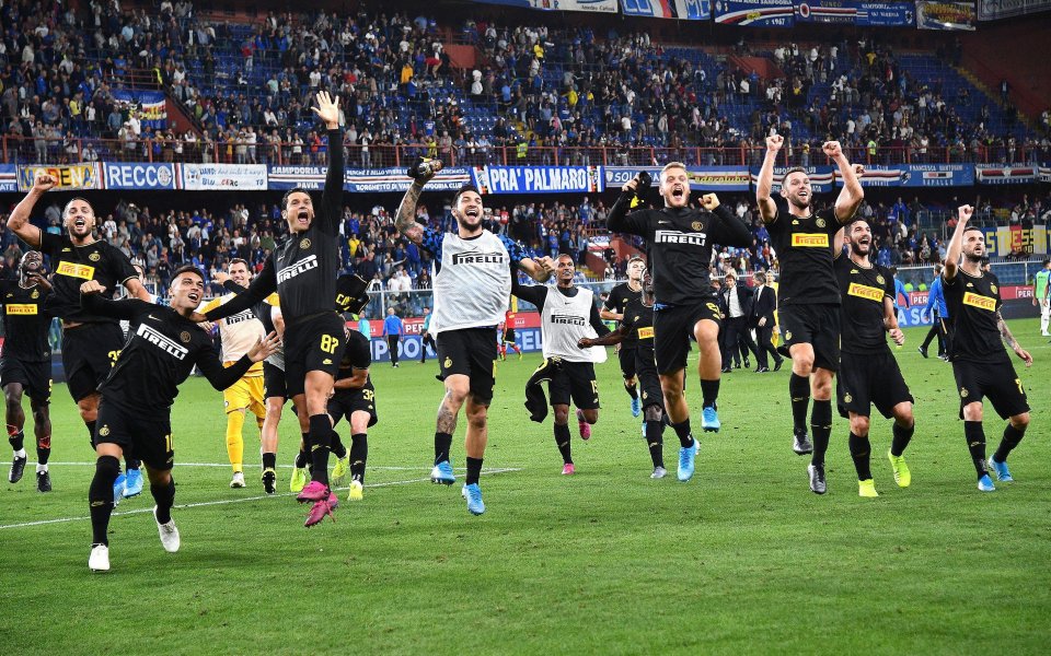 Интер записа шеста поредна победа в Серия А след успех