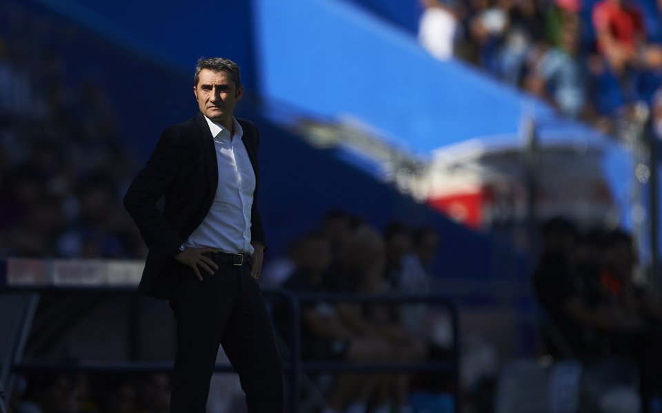 Треньорът на Барселона Ернесто Валверде засвидетелства своето уважение към Интер