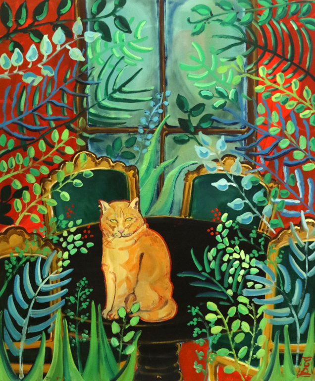 <p>&quot;Сам&quot; &ndash; масло върху платно</p>