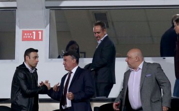 Президентът на Българския футболен съюз Борислав Михайлов не догледа края