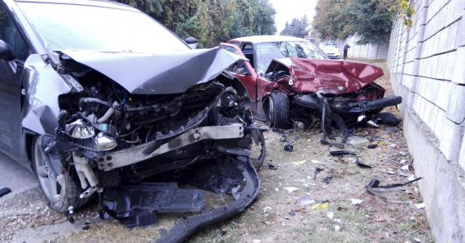 България Челен сблъсък край Шумен, има пострадали Причината за катастрофата