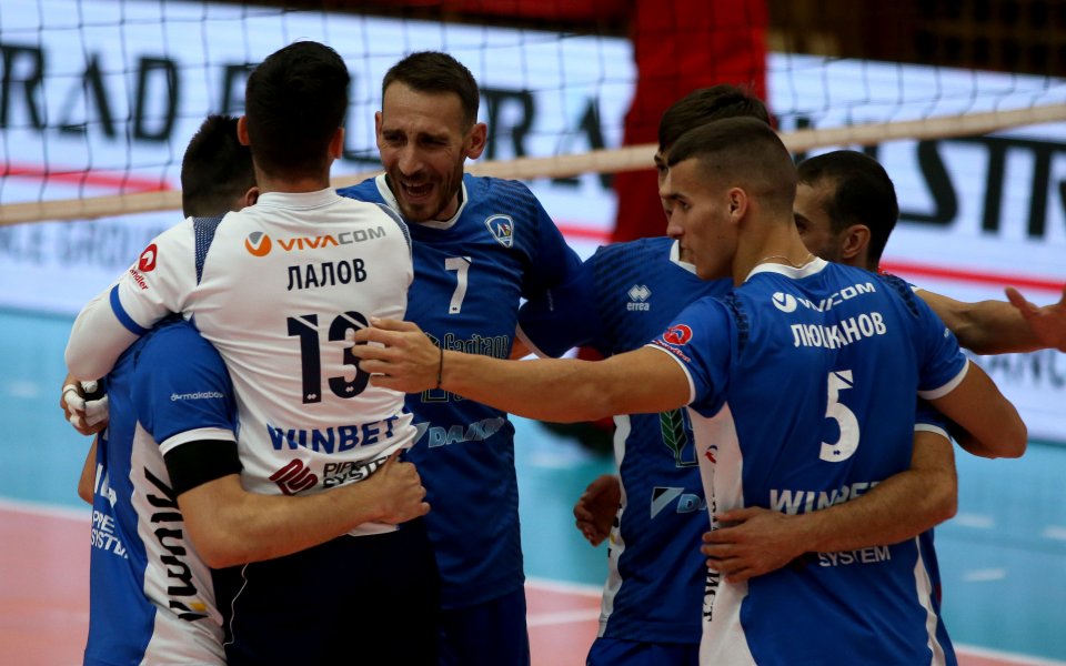 Левски с 5-а поредна победа в мъжкия волейбол