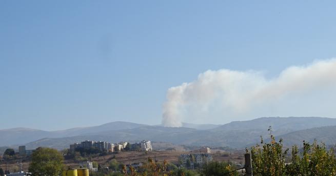 България Голям пожар гори в Рила планина Все още не