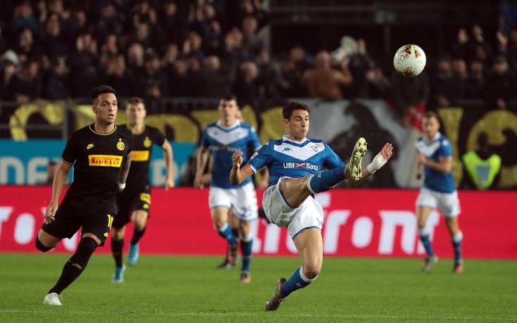 Интер оглави Серия А, победи Бреша