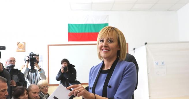 България Защо Манолова иска касиране на изборите Екзитполове показваха голяма