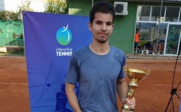 Любен Попов който от месец е N1 в ранглистата на Интерактив тенис