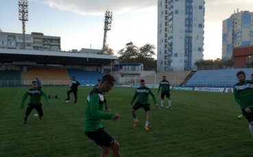 Последното си занимание преди гостуването си на Ботев Гълъбово Нефтохимик