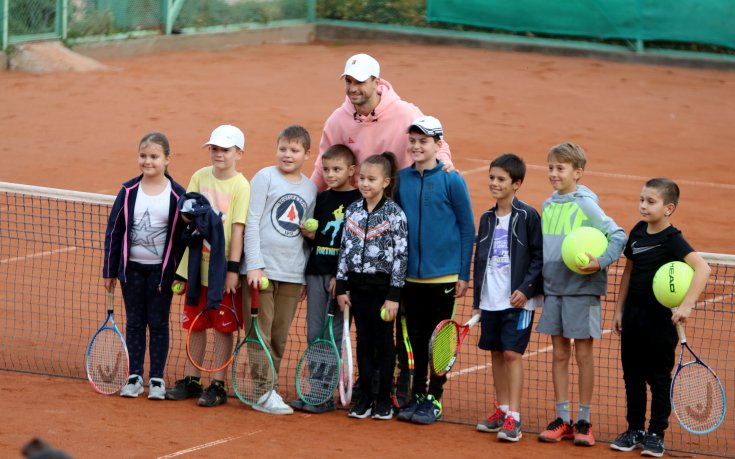 Григор: Трябваха ми само тенис корт и здрави ракети, за да бъда щастлив