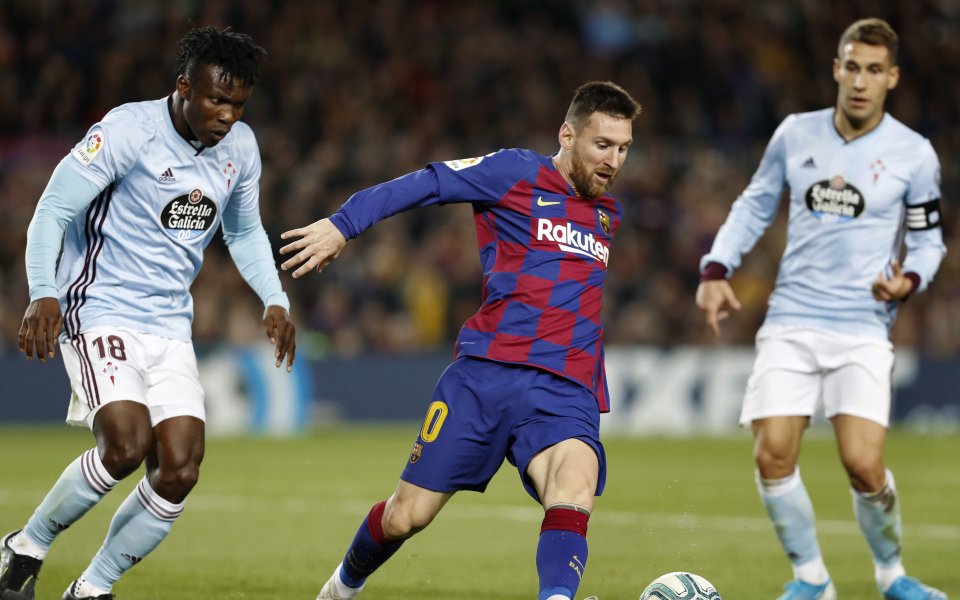 Лионел Меси продължава с невероятното си представяне с фланелката на