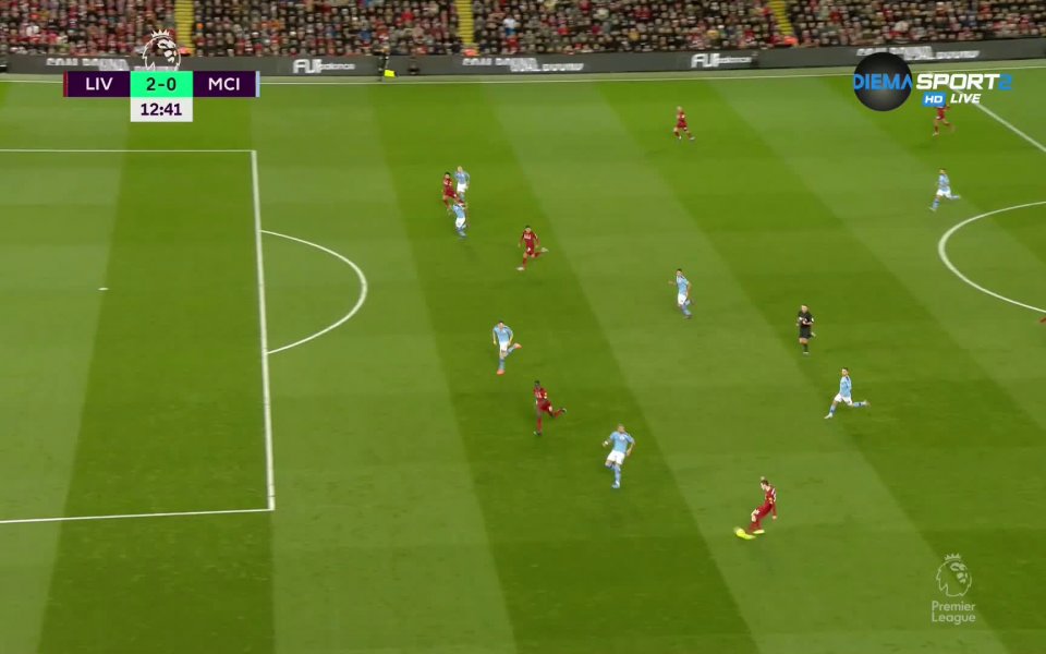 Мохамед Салах реализира за 2:0 в полза на Ливърпул в