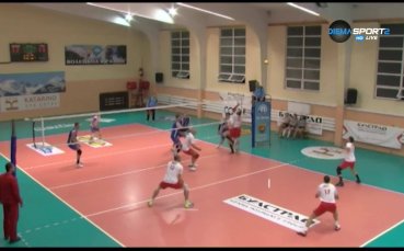 Първенство на България по волейбол за мъже срещи от петия