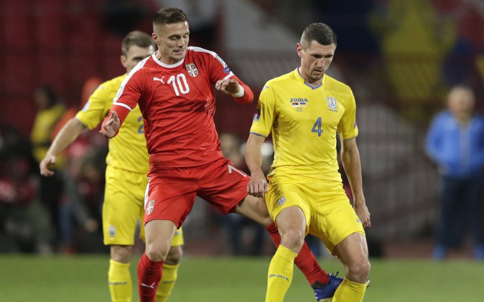 С гол дълбоко в добавеното време на срещата Украйна направи