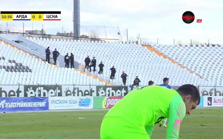 Арда - ЦСКА 0:0 /първо полувреме/