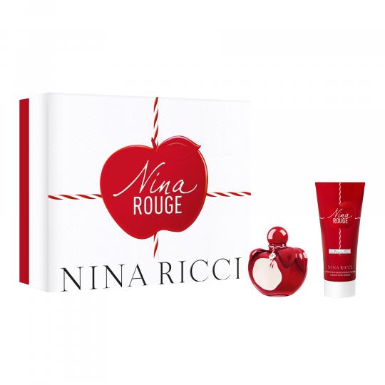 <p><b>Коледен комплект за нея Nina Ricci Rouge EDT 50 </b><b>мл + лосион за тяло 75 мл</b></p>