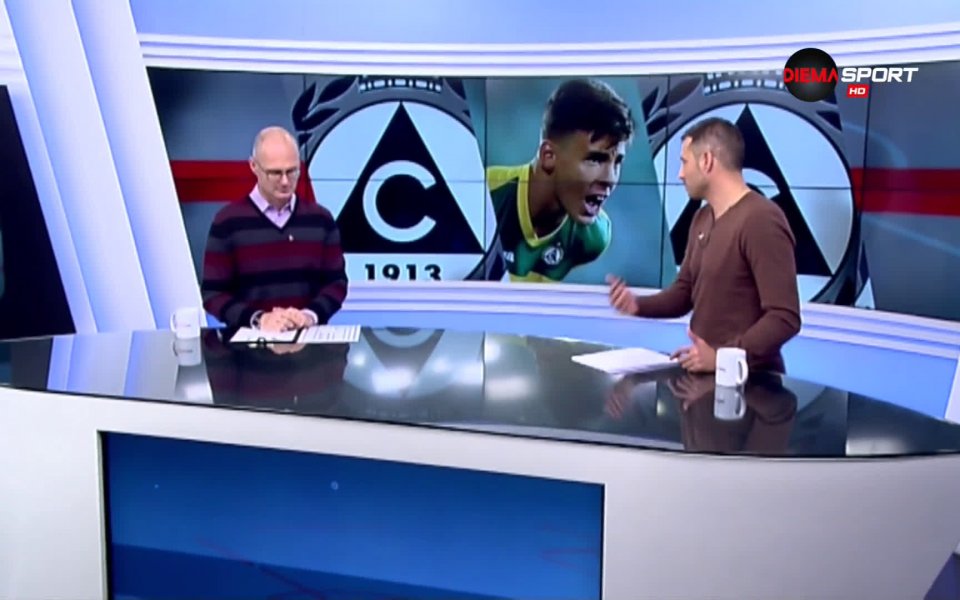 Стражът на Славия Антонис Стергиякис се отличи с чудесна намеса