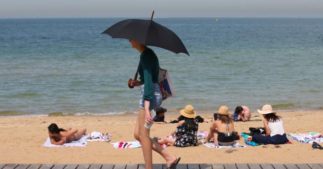 Свят Жестоки горещини измъчват Австралия А борбата с близо 100