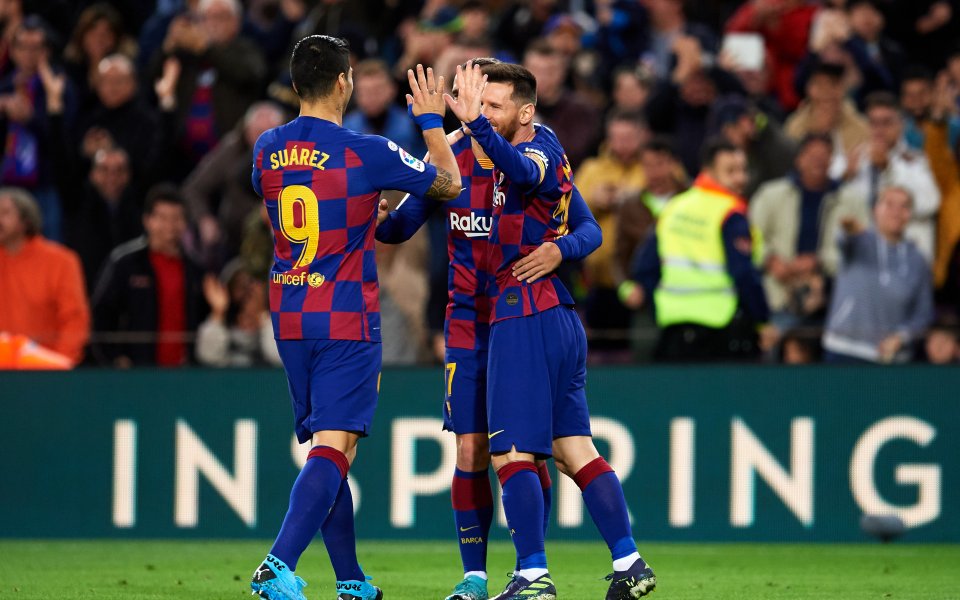 Тимът на Барселона не допусна изненада и победи Алавес с