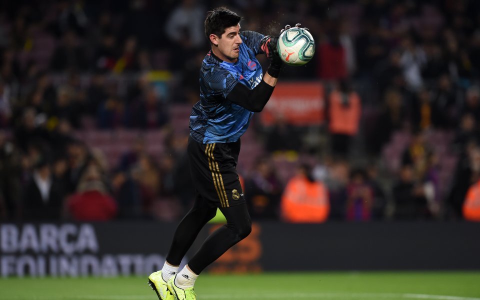 Вратарят Тибо Куртоа е категоричен, че Реал Мадрид не се