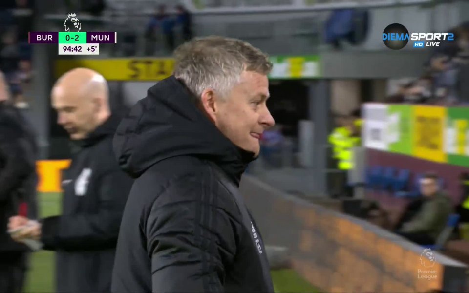 Маркъс Рашфорд отбеляза в добавенато време на срещата срещу Бърнли,