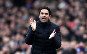 Мениджърът на Арсенал Микел Артета остана разочарован от червения картон