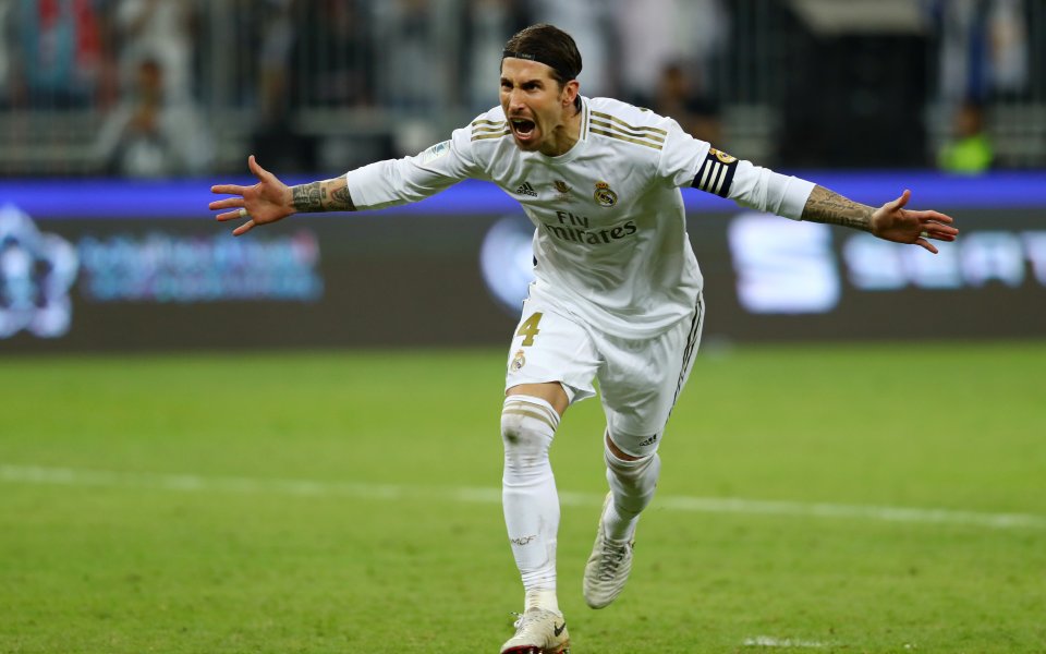 Защитникът на Реал Серхио Рамос получи травма по време на