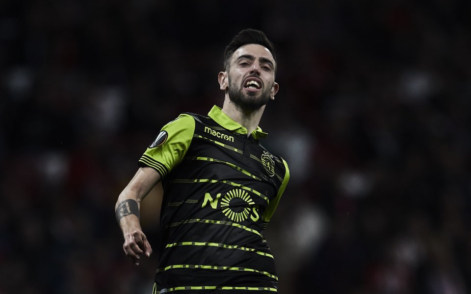 Спортинг Лисабон ще забави сделката с Манчестър Юнайтед за Бруно