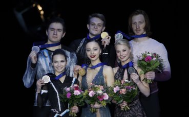 Руски двойки спечелиха всички медали при спортните дуети на европейското