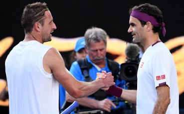 Роджър Федерер оцеля в истински трилър срещу американеца Тенис Сандгрен