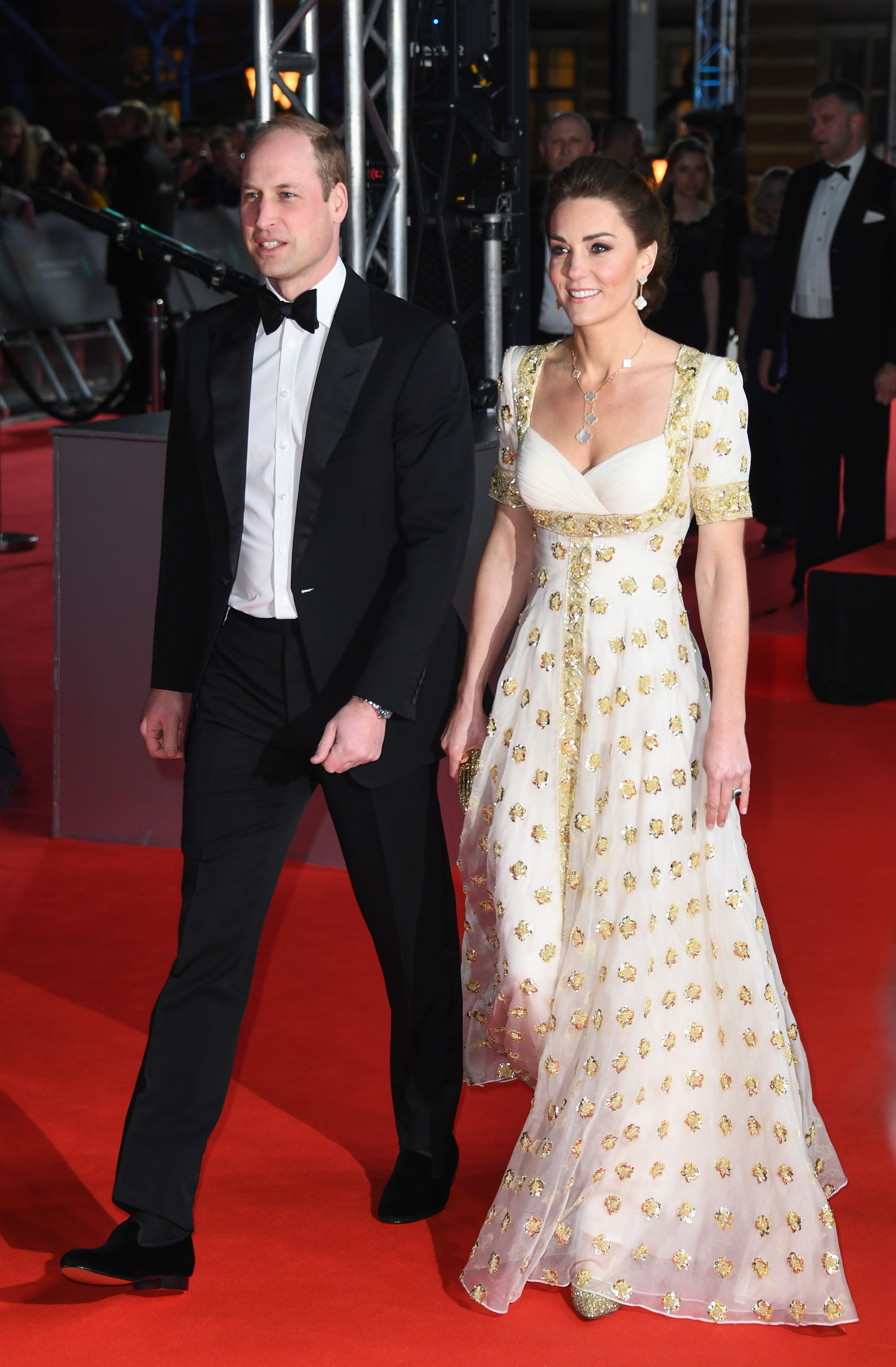 <p>Херцогиня Кейт Мидълтън и принц Уилям</p>