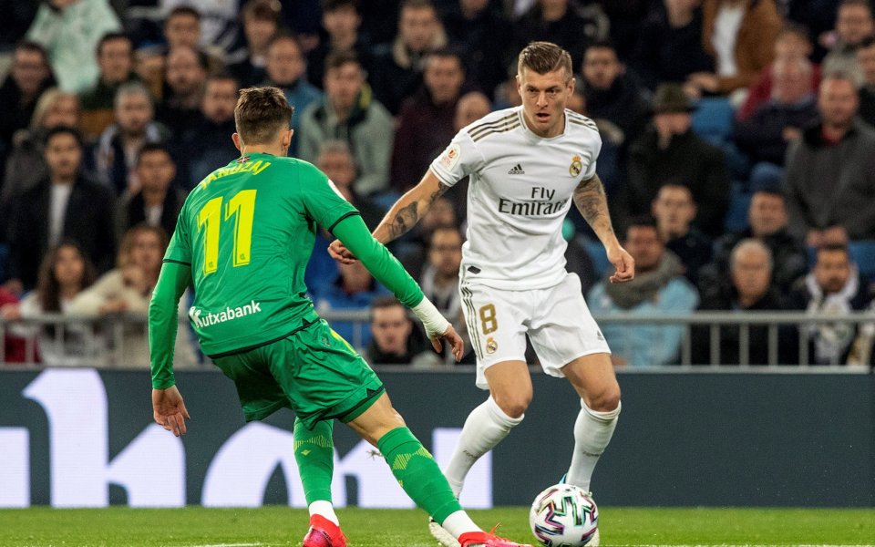 Реал Мадрид и Реал Сосиедад играят един друг в 1/4-финален