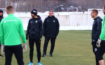 Новият треньор Павел Върба проведе първа тренировка с Лудогорец в