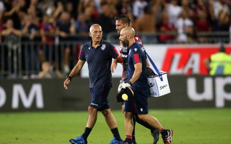 Кошмарът за нападател на Каляри продължава